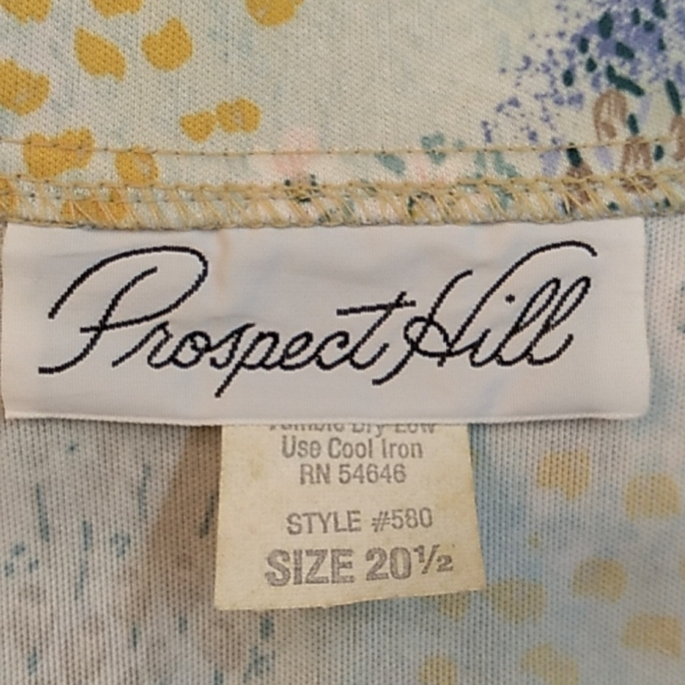 Vintage 1970s Prospect Hill ladies retro polyester shirt - Picture 2 of 5